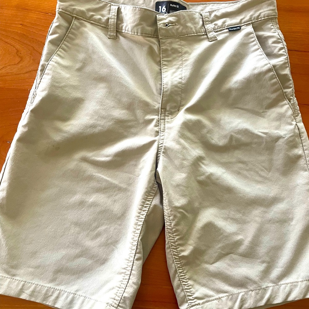 Hurley Boys Khaki Shorts